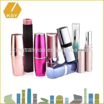 Machen Sie Ihre eigenen Lippenstift Kunststoff Rohre Container Großhandel Lippenbalsam